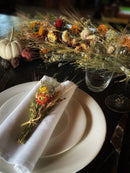 Fall Thanksgiving Table Place Settings